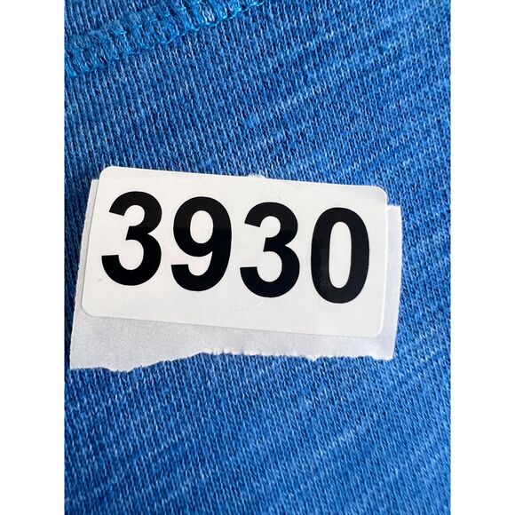 The Black Dog Women's Cowl Neck Drawstring Sweatshirt Pullover Blue Size L - Picture 9 of 9